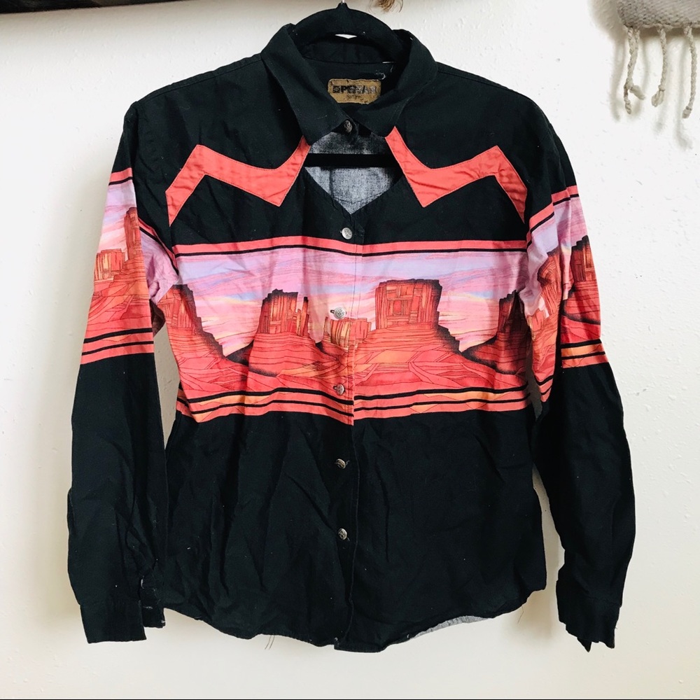 Western Desert Button Down